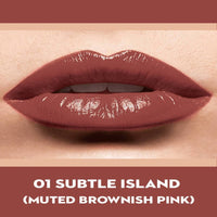 Thumbnail for Sugar Never Say Dry Creme Lipstick -Muted Brownish Pink - Distacart