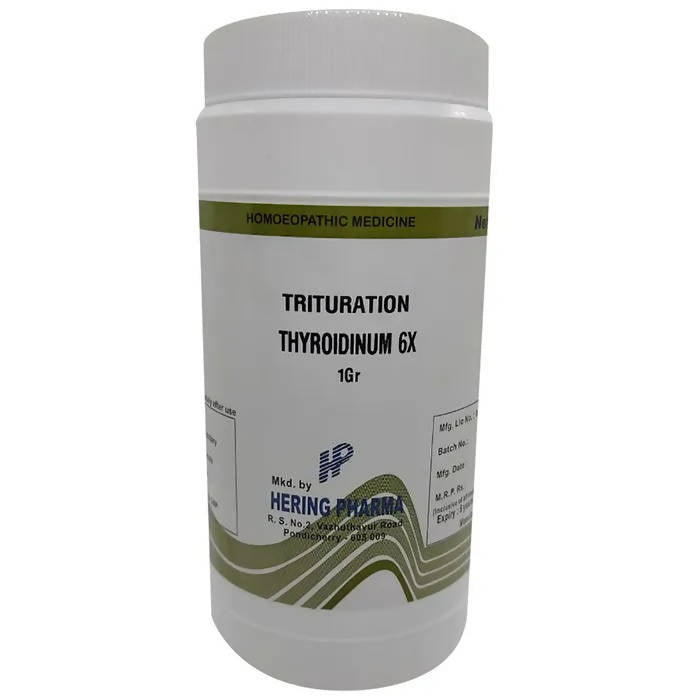 Hering Pharma Thyroidinum Trituration Tablet - Distacart
