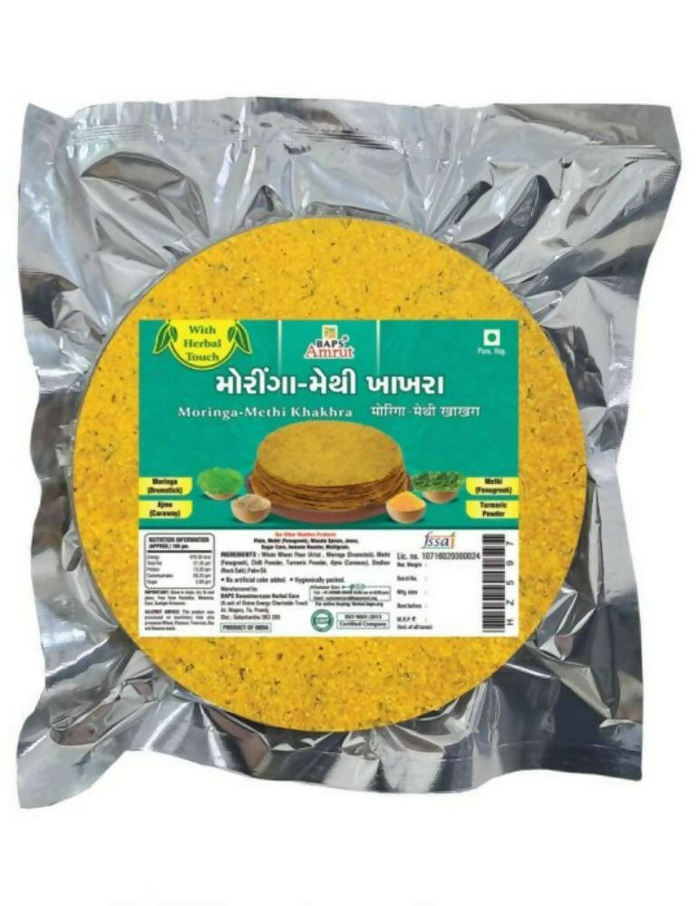 Baps Amrut Khakhra Moringa-Methi - Distacart