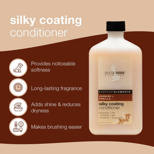 Isle Of Dogs Jasmine + Vanilla Silky Coating Conditioner - Distacart
