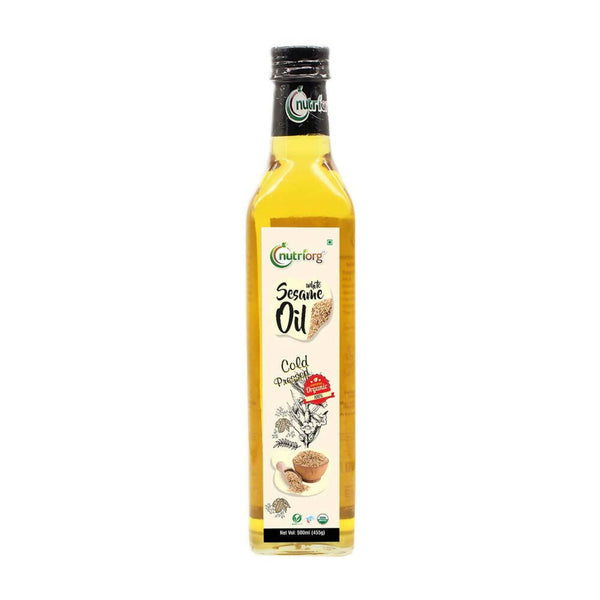 Nutriorg Organic White Sesame Oil - Distacart