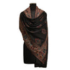 Nizalia Cashmere Fine Wool Grey Kani Doordar Shawl