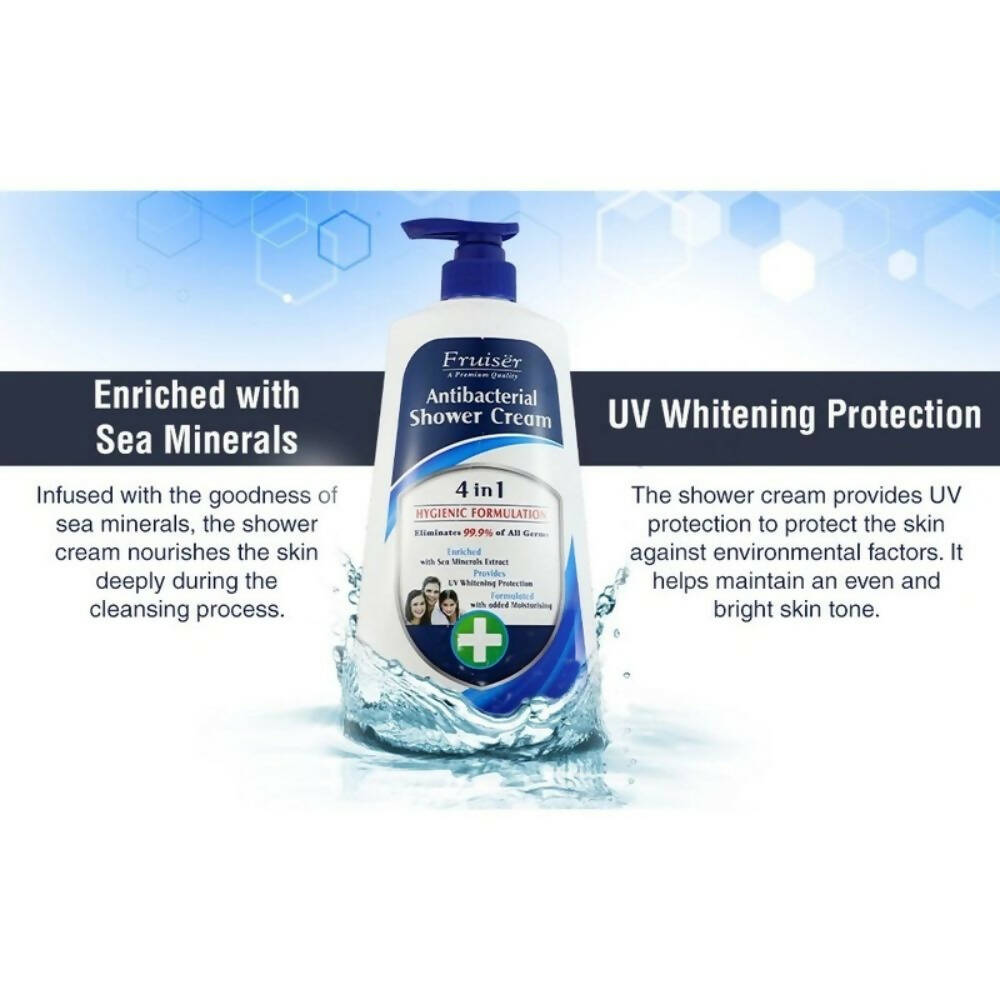 Fruiser Antibacterial Shower Cream With Sea Minerals - Distacart