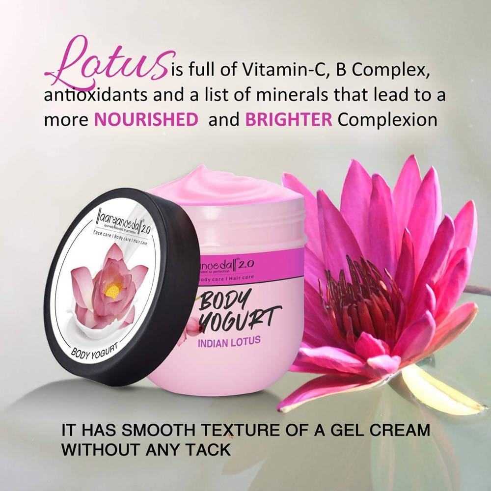 Aaryanveda Body Yogurt - Indian Lotus