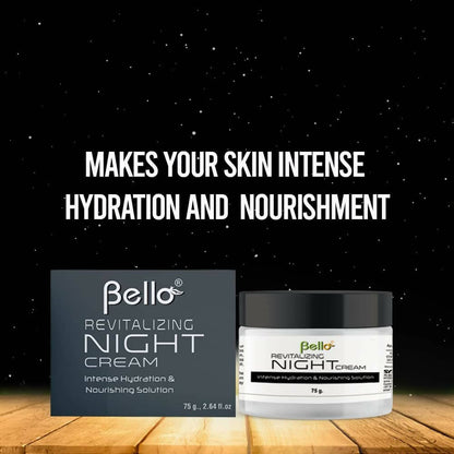 Bello Herbals Revitalizing Night Cream - Distacart
