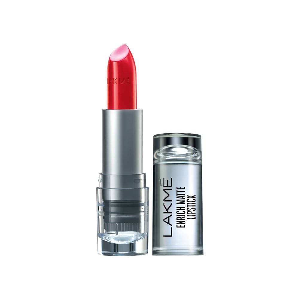 Lakme Enrich Matte Lipstick - Shade RM18 - Distacart