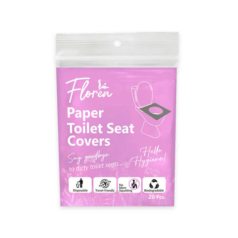 Floren Disposable Toilet Seat Covers - Distacart