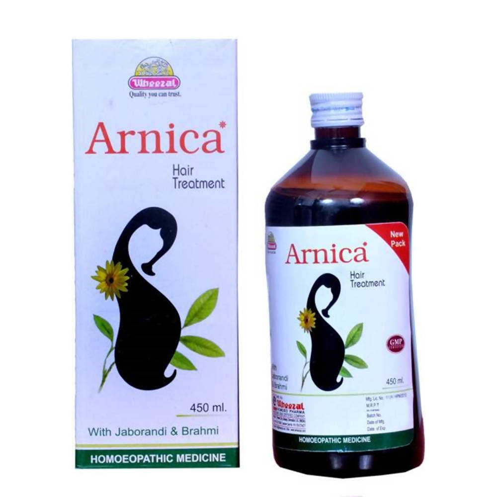 Wheezal Arnica hair Treatment with Jaborandi & Brahmi - Distacart