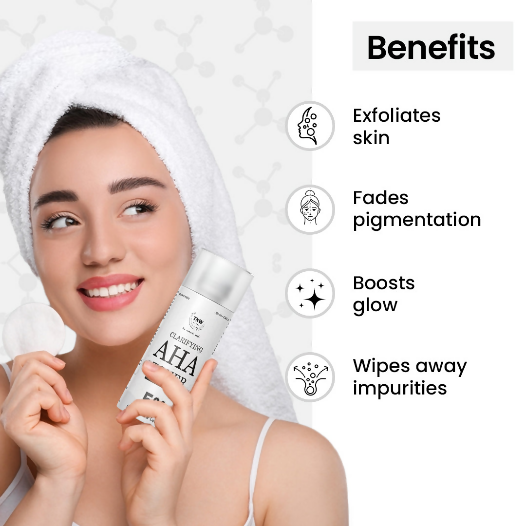 The Natural Wash Clarifying AHA Toner With 5% Glycolic & Lactic Acid - Distacart