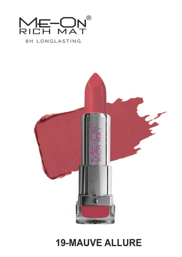 Me-On Professional Rich Mat Lipstick Shade 19 - Distacart