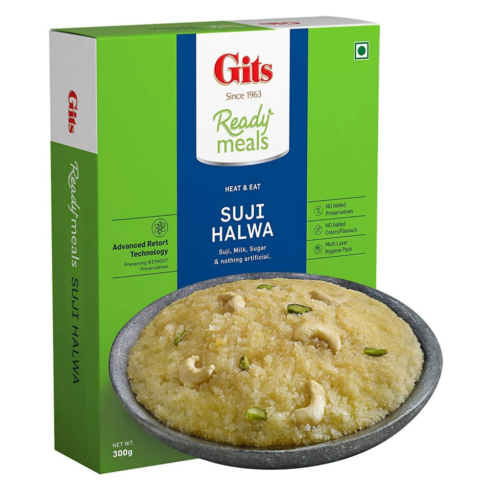 Gits Ready Meals Heat & Eat Suji Halwa - Distacart