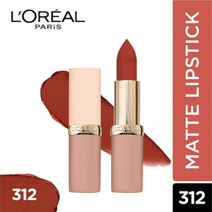 L'Oreal Paris Color Riche Free The Nudes Lipsticks - 312 No Rage - Distacart