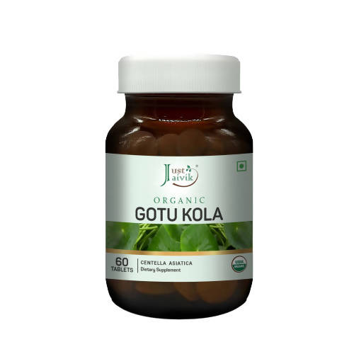 Just Jaivik Organic Gotu Kola Tablets