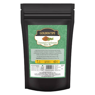 Golden Tips Cinnamon Cardamom Green Tea - Distacart