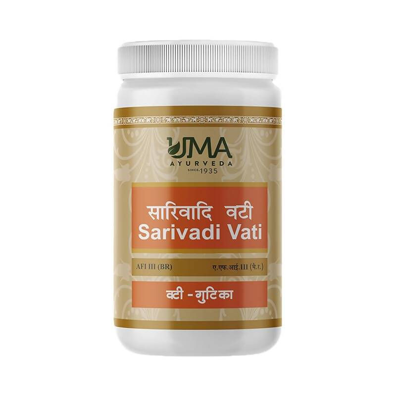 Uma Ayurveda Sarivadi Vati - Distacart