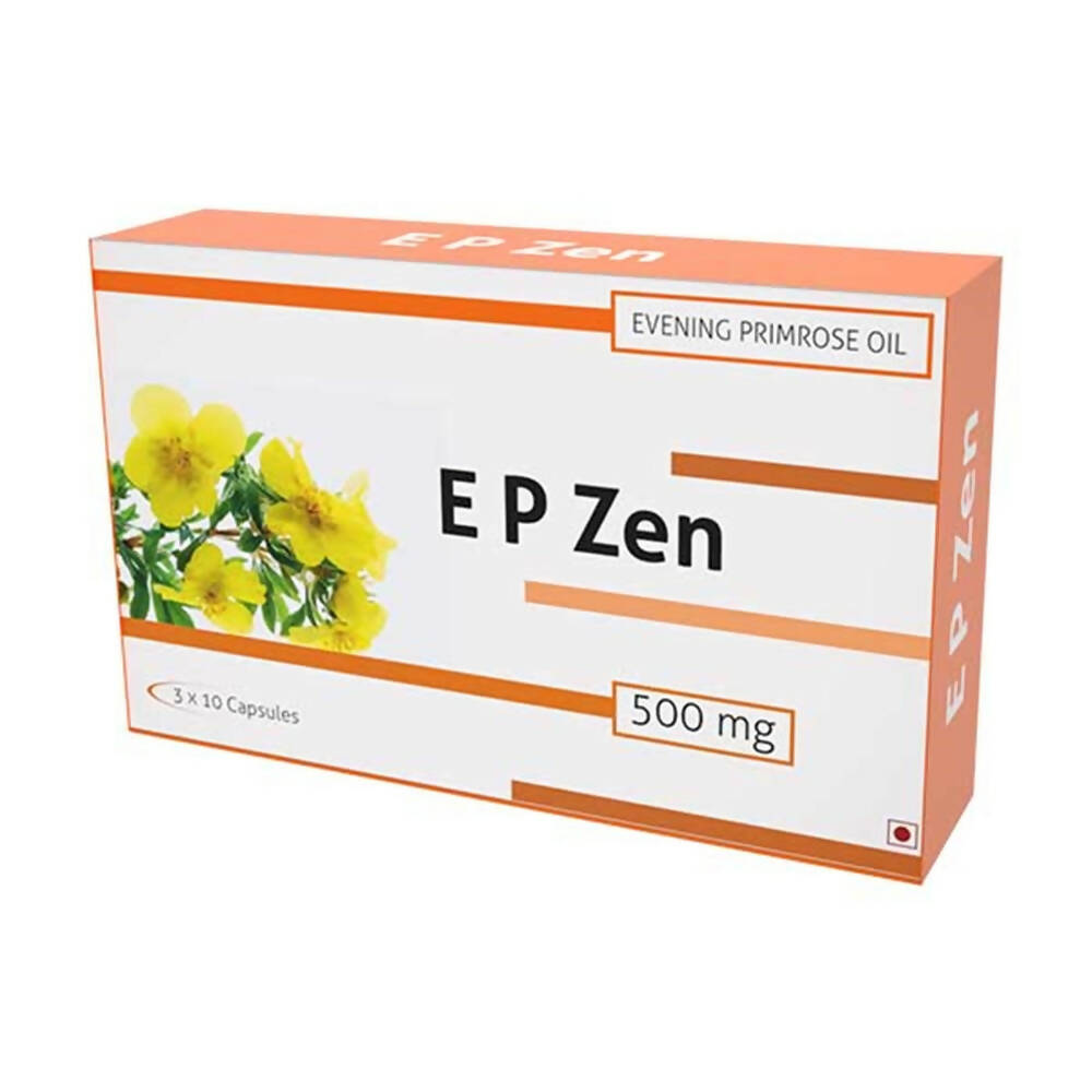Nutra Grace Evening Primrose Oil E P Zen Capsules - Distacart