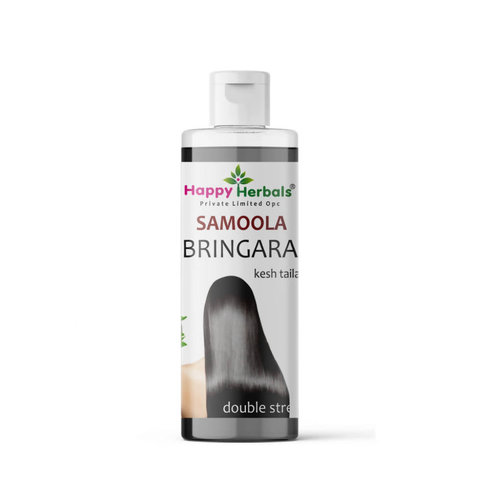Happy Herbals Samoola Bringaraj Kesh Taila - Distacart