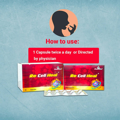 KBK Herbals Re Cell Heal Capsules - Distacart