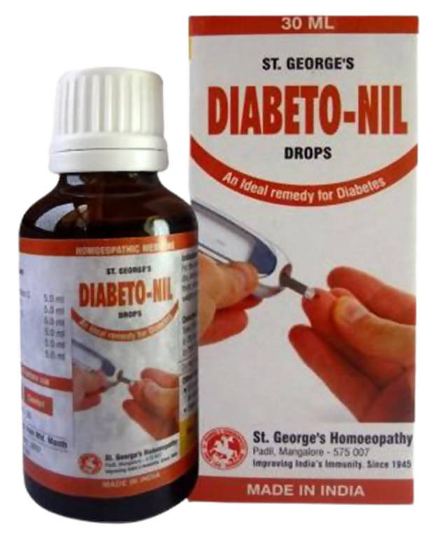 St. George's Homeopathy Diabeto-Nil Drops