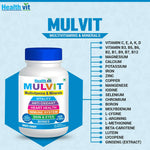 Thumbnail for Healthvit Mulvit Multivitamins and Minerals Tablets - Distacart