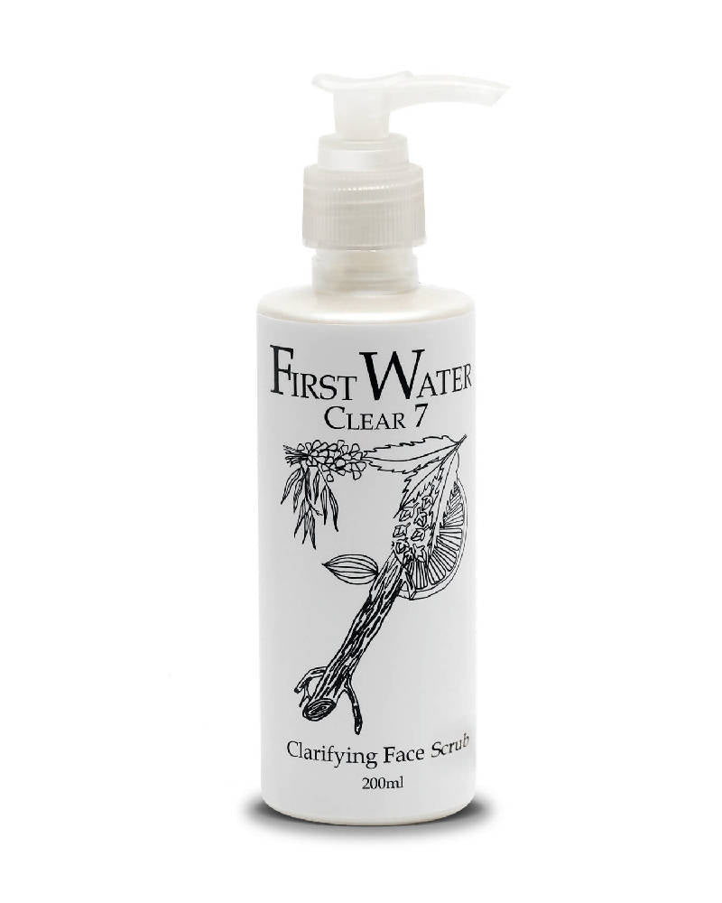 First Water Clear 7 Clarifying Face Scrub - Distacart
