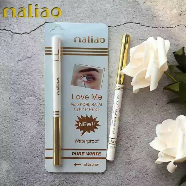 Maliao Professional Pure White Auto Kohl Kajal Eyeliner Pencil - Distacart