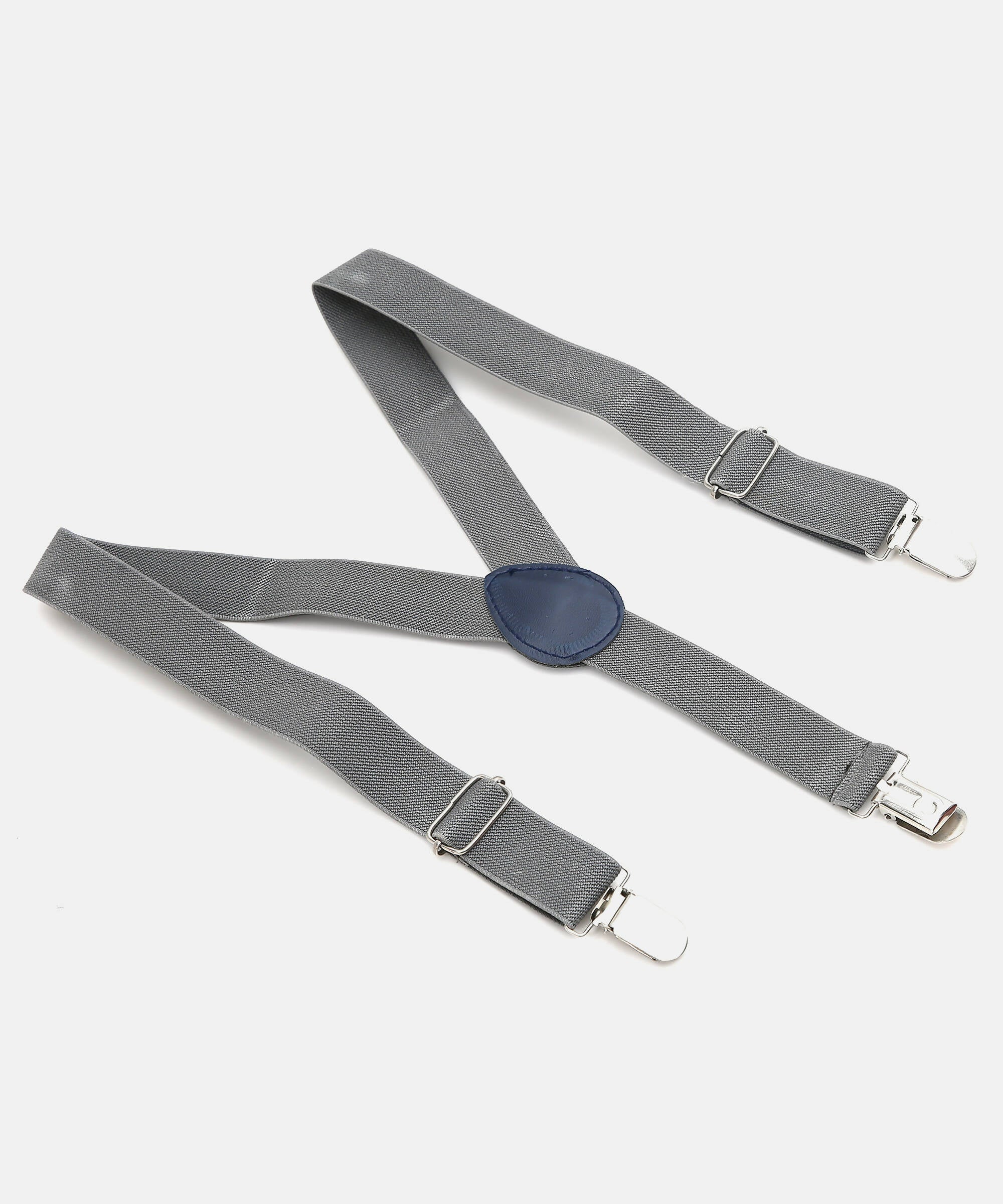Manet Boys Solid Suspenders - Grey - Distacart