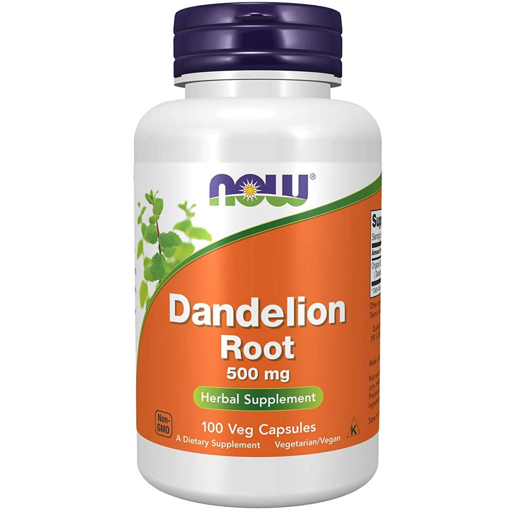 Now Foods Dandelion Root 500mg Veg Capsules