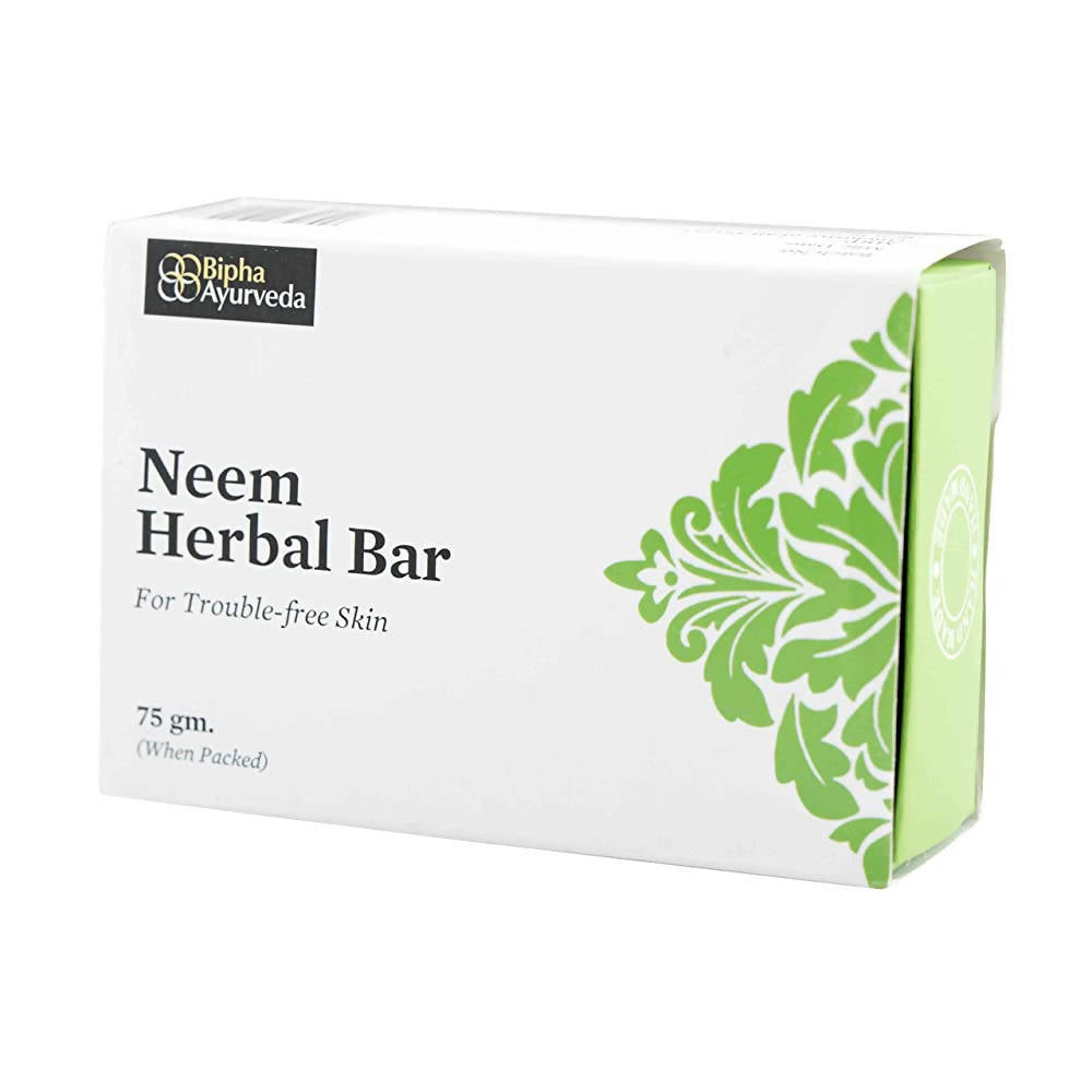 Bipha Ayurveda Neem Herbal Bar - Distacart