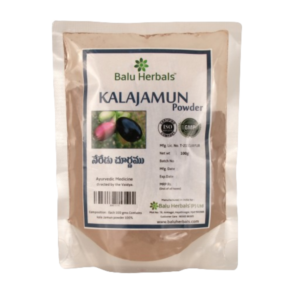 Balu Herbals Kala Jamun (Neredu) Powder - Distacart