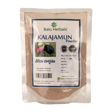 Balu Herbals Kala Jamun (Neredu) Powder - Distacart
