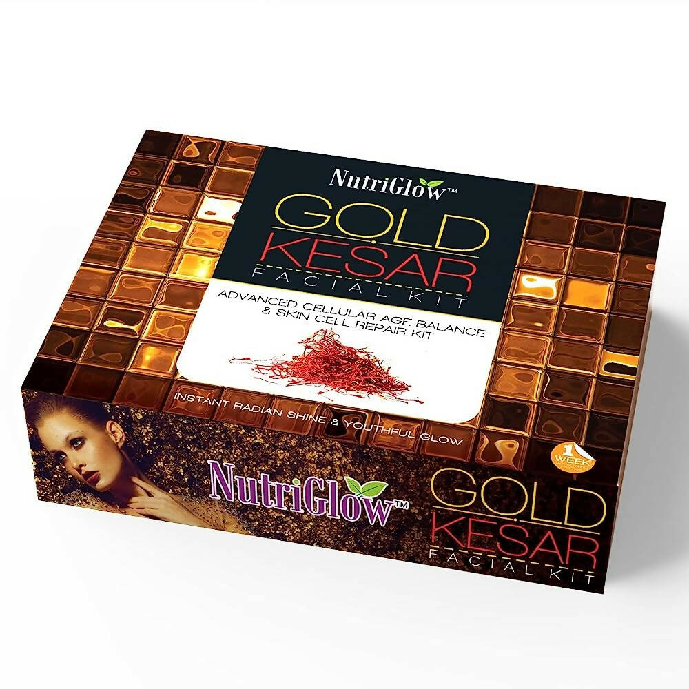 NutriGlow Gold Kesar Facial Kit - Distacart