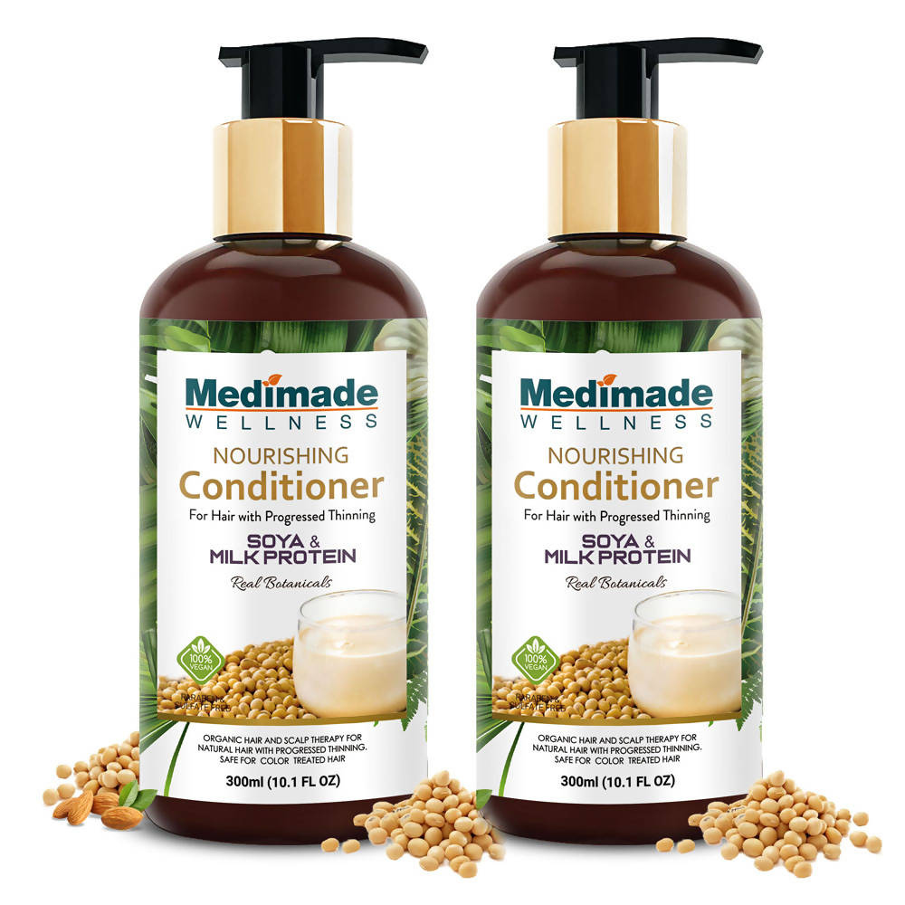 Medimade Wellness Nourishing Conditioner With Soya & Milk Protein - Distacart