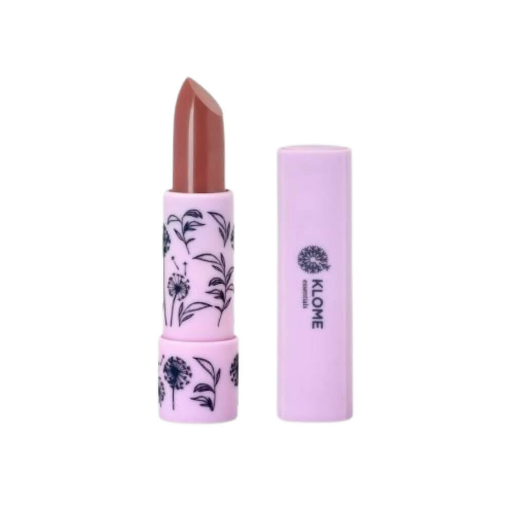 Klome Essentials Vegan Matte Lipstick-Cinnamon Pale Brown - Distacart