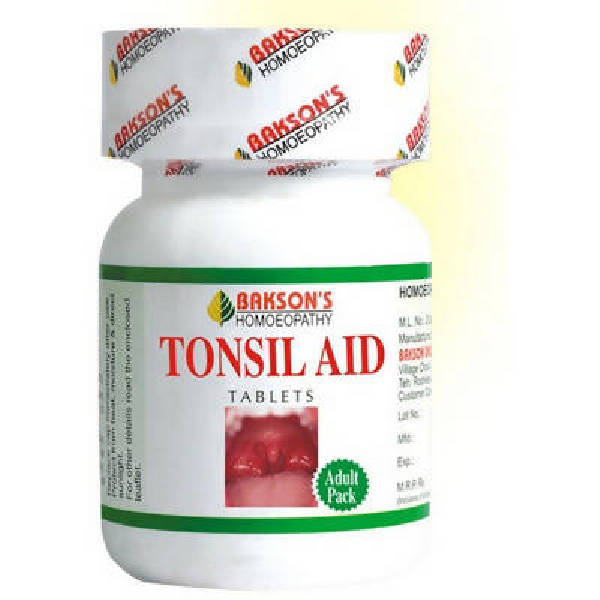 Bakson's Tonsil Aid Tablets - Distacart