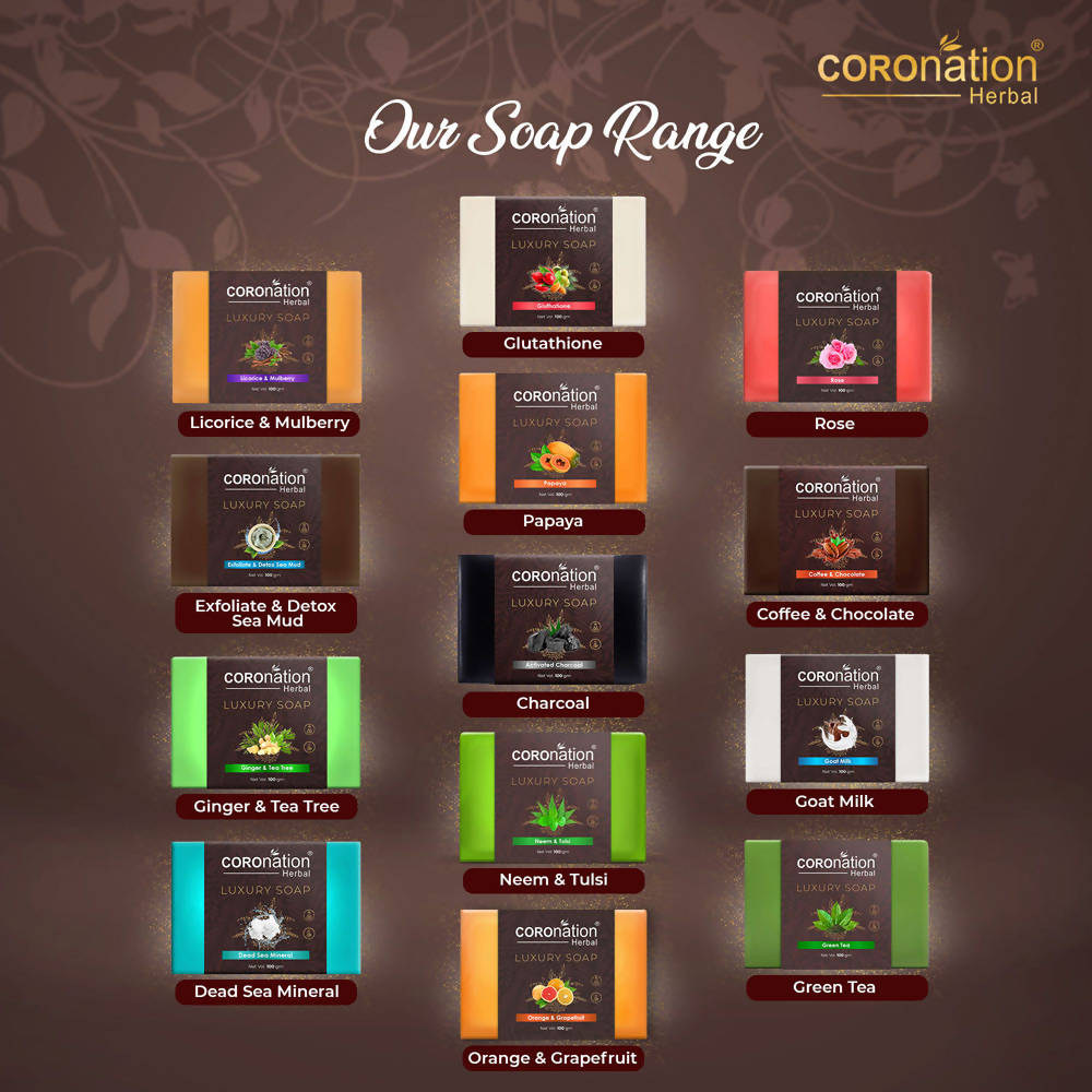 Coronation Herbal Coffee & Chocolate Luxury Soap - Distacart