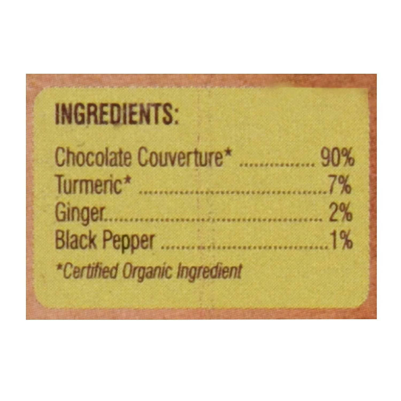 Organic Wellness Ow'zeal Turmeric Chocolate