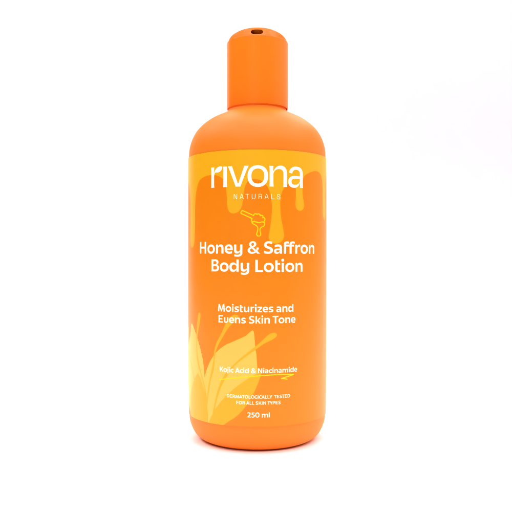 Rivona Naturals Honey & Saffron Lotion - Distacart