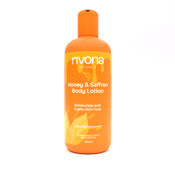 Rivona Naturals Honey & Saffron Lotion - Distacart