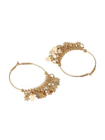 Thumbnail for NVR Women Gold Plated Hoop Earrings - Distacart