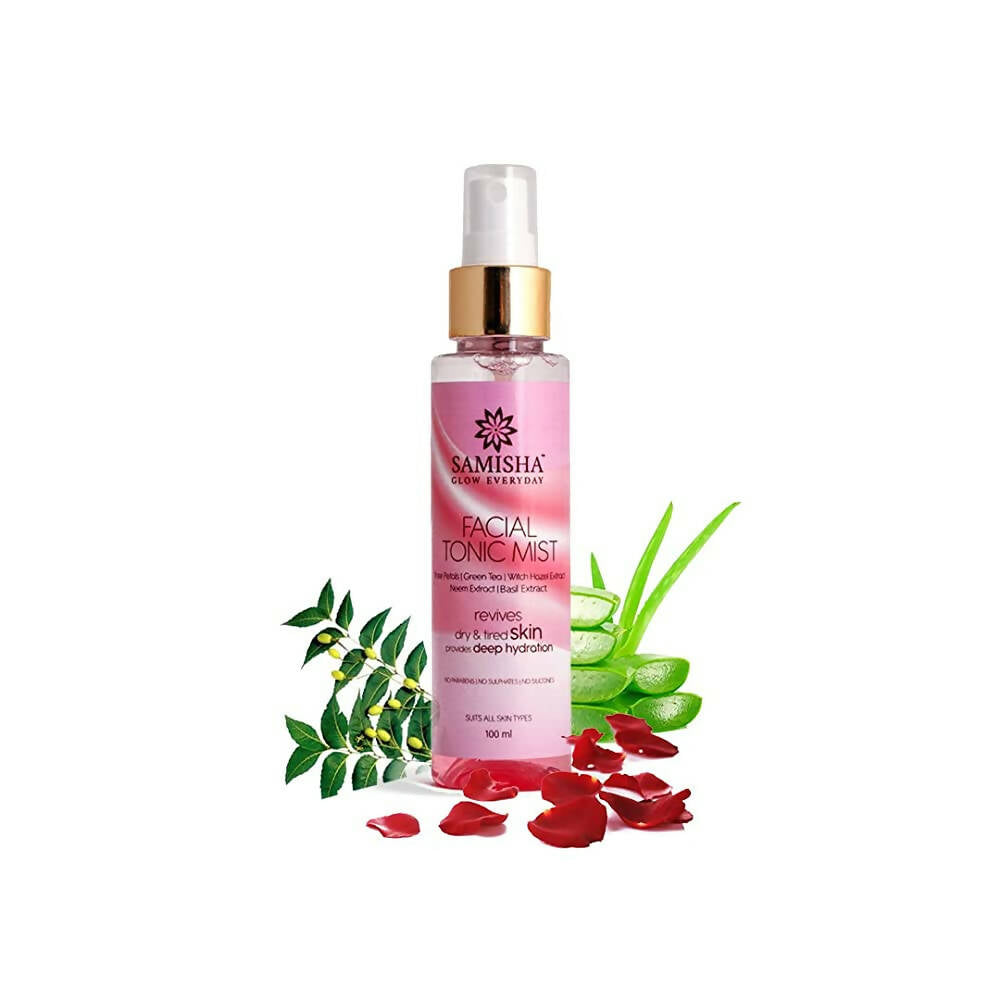 Samisha Organic Facial Tonic Mist - Distacart