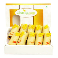 Thumbnail for Ghasitaram Pure Kaju Rolls - Distacart