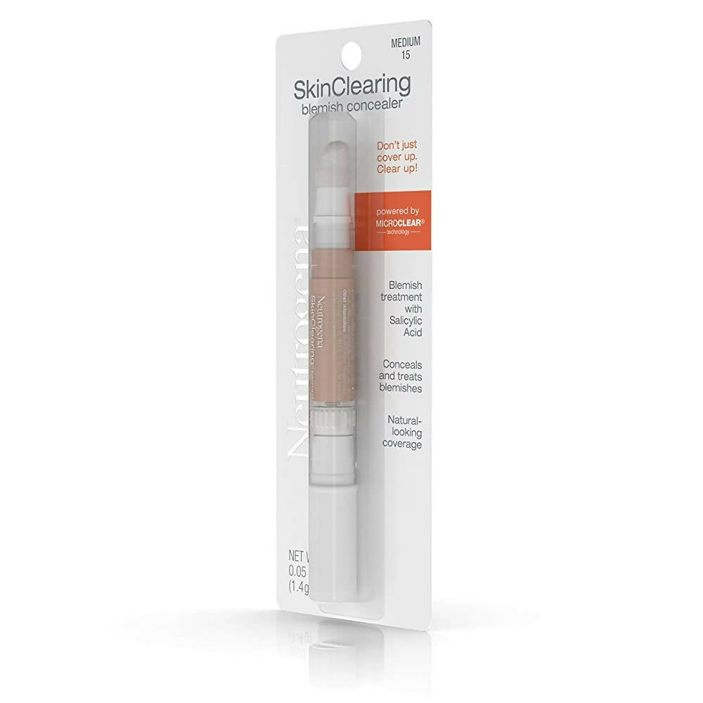 Neutrogena Skin Clearing Blemish Concealer, Medium 15 - Distacart