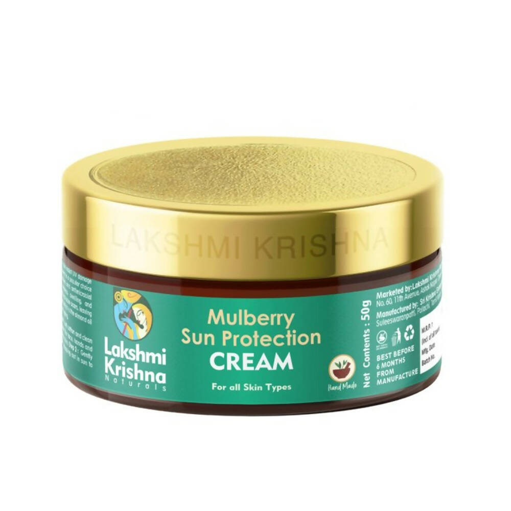 Lakshmi Krishna Naturals Mulberry Sun Protection Cream - Distacart