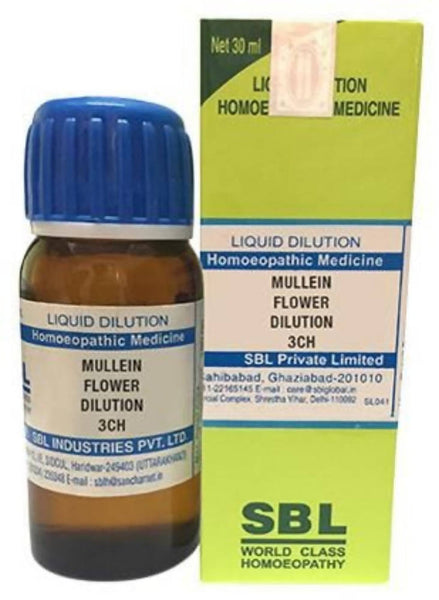 SBL Homeopathy Mullein Flower Dilution