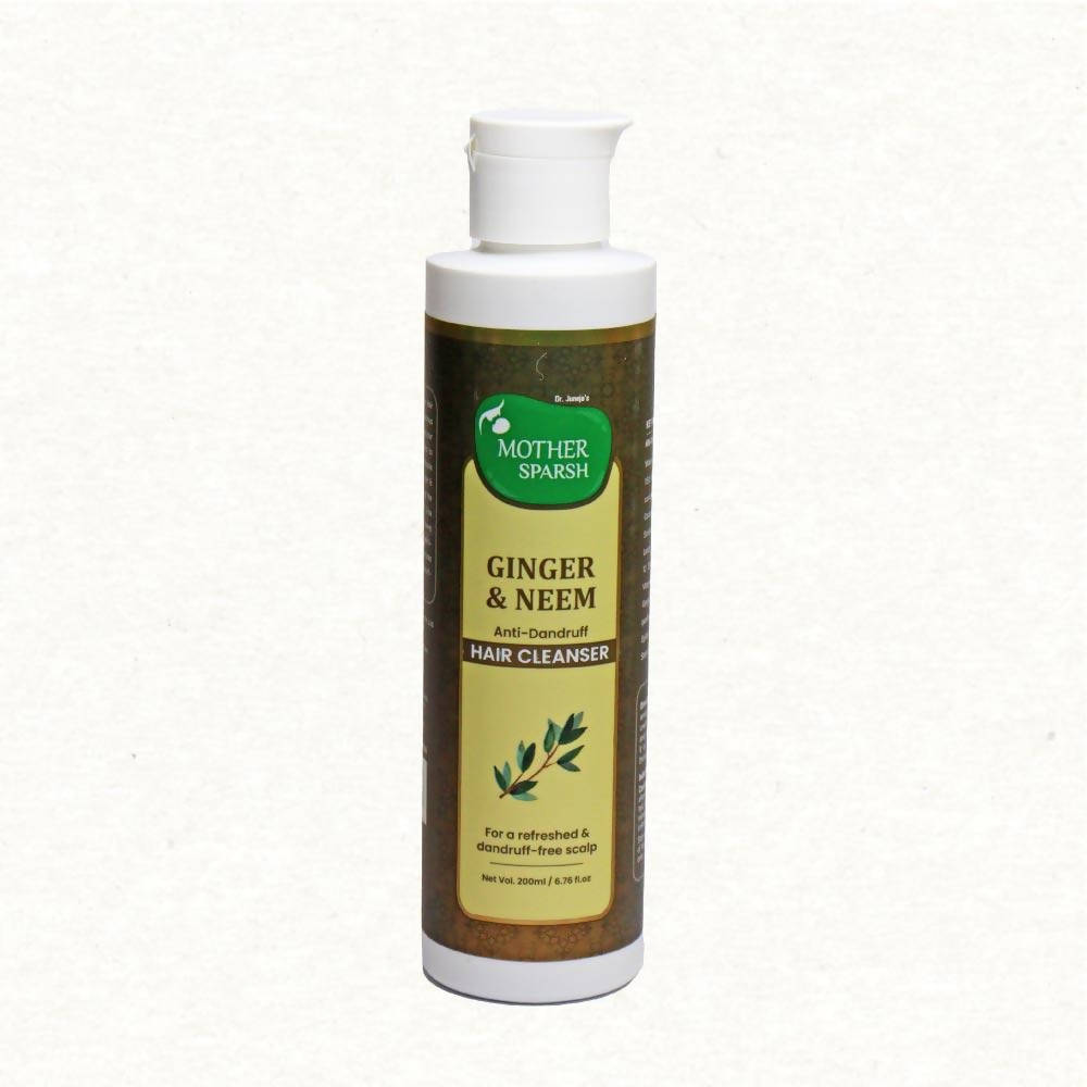 Mother Sparsh Ginger & Neem Anti-Dandruff Hair Cleanser
