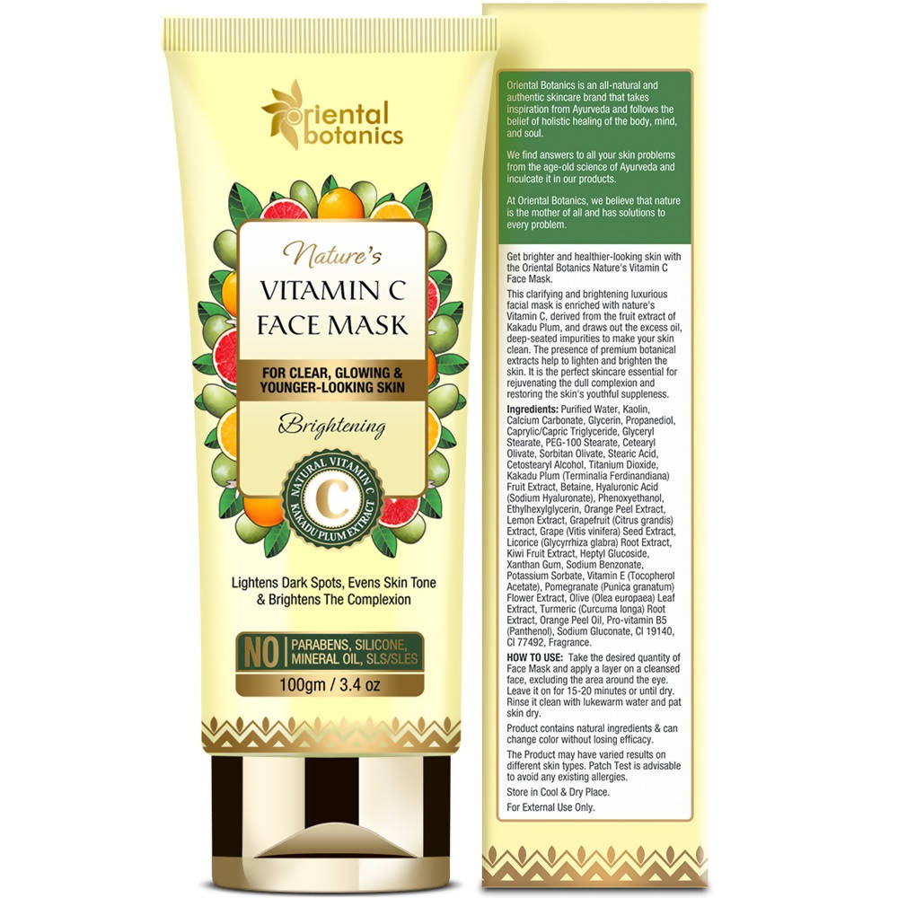 Oriental Botanics Nature’s Vitamin C Brightening Face Mask