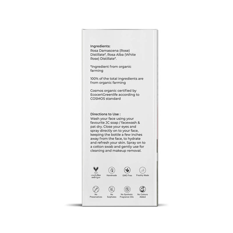 Juicy Chemistry Bulgarian Rose Water Toner for brighter skin - Distacart