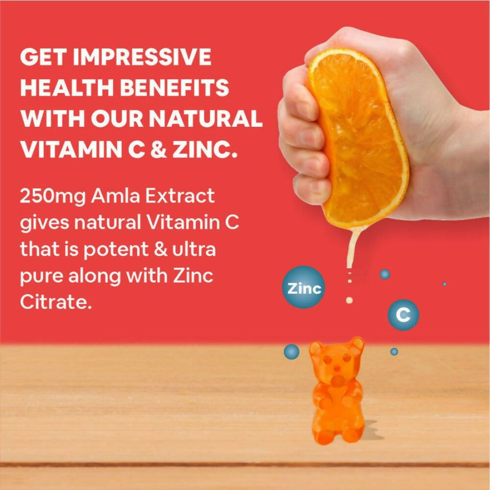 Carbamide Forte Vitamin C Gummies With Zinc - Distacart