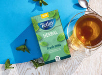 Thumbnail for Tetley Herbal Fresh Mint Tea Bags - Distacart